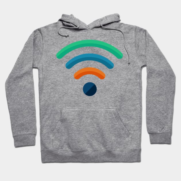 WiFi Hoodie by SJ Designs